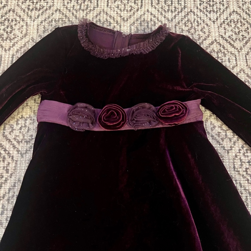 Girls Holiday Dress - Picture 2 of 3